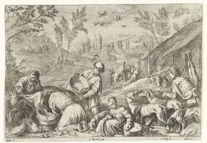 Spring (The Four Seasons) by Jan van Ossenbeeck