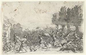 Battle by Jan van Ossenbeeck