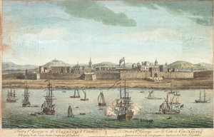 Fort Saint George on the Coromandel Coast by Jan van Ryne