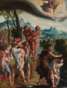 The Baptism of Christ by Jan van Scorel