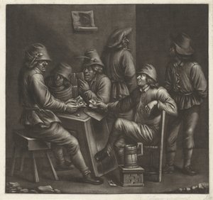 Card Players by Jan van Somer