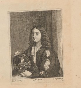 Portrait of an Unknown Man with Beret by Jan van Troyen