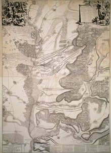 The Battle of Blindheim on August 13 by Jan van Vianen