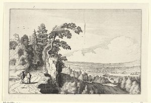 View of a Valley by Jan van de Velde (II)