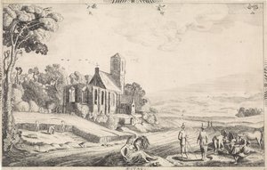 Landscape with Grain Harvest (Aestas)