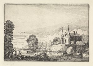 Pleasure Boat in a Moat (Landscapes, Amenissimae Aliquot Requculae)