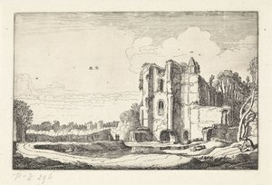 Ruins of Brederode Castle by Jan van de Velde (II)