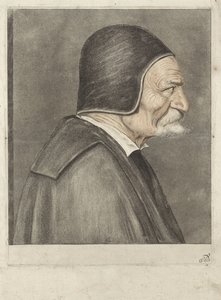 Bust of an Old Man, Facing Right by Jan van de Velde (IV)