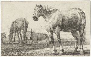 Horses and Cows (Animals) (Zoographiam)