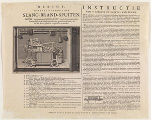 Instructions for the Use of Hose Fire Engines by Jan van der Heyden