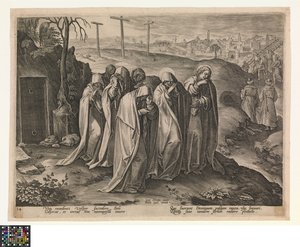 Holy Women Leave the Tomb by Jan van der Straet