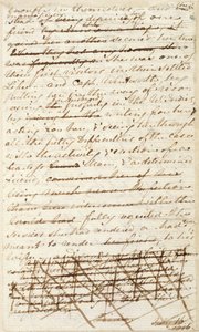 Page from Persuasion by Jane Austen