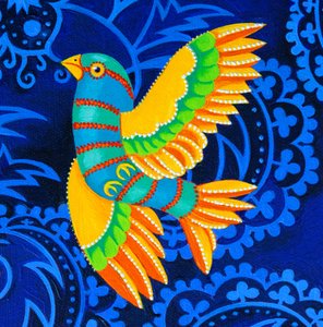 Yellow-winged Bird, 2019 by Jane Tattersfield