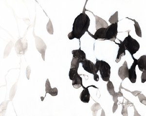 Leaves in Black and White, c.2018