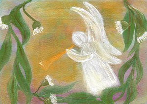 Eucalyptus Angel Trumpet by Janine Brewster