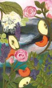 Vibrant Garden Fruits by Janine Brewster