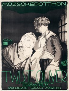 Poster for the silent film 
