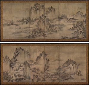 Landscape by Japan, Muromachi period