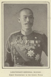 Lieutenant-General Muraki, Grand Chamberlain to the Crown Prince by Japanese Photographer