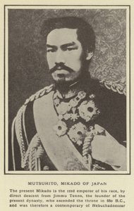 Mutsuhito, Mikado of Japan by Japanese Photographer