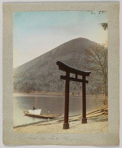 Torii on Lake Chuzenji, Nikko, Japan by Japanese Photographer