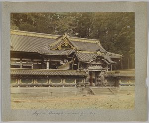 Tōshō-gū seen from the gate, Nikko, Japan by Japanese Photographer