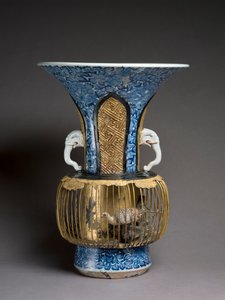Birdcage vase, c.1720 by Japanese School