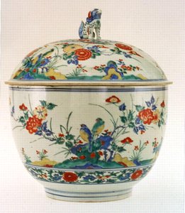 Bowl with Lid, Edo Period