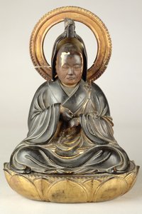 Buddhist abbot by Japanese School