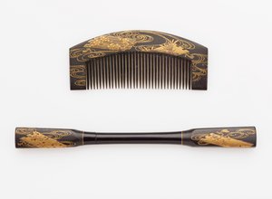 Comb and hairpin by Japanese School