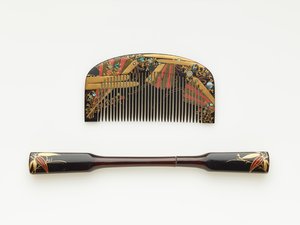 Comb and Hairpin, Late 19th-Early 20th Century by Japanese School