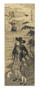 Distant View of a Dutchman by Japanese School