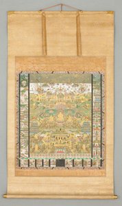 Illustration of the Contemplation Sutra (Taima Mandara)