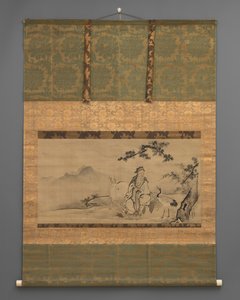 Jurojin and Deer by Japanese School