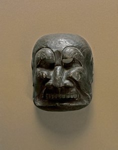 Kyogen theater mask by Japanese School