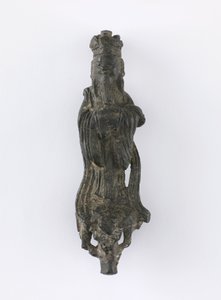 Large sake bottle, Kujiri Village, Gifu Prefecture, Edo period by Japanese School