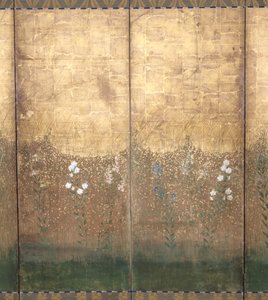 Moon in Musashi Plain by Japanese School