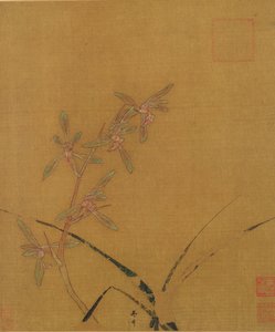Orchids by Japanese School