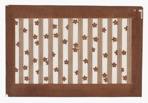 Paper stencil (katagami), late 19th century