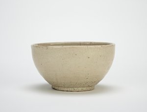 Serving bowl, possibly Hagi ware by Japanese School