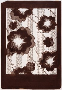 Stencil: Hibiscus Blossoms and Willow Branches