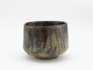 Tea bowl named Ochiba (Fallen Leaves), Edo period, early 17th century by Japanese School