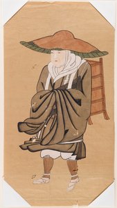 The Chinese Buddhist Pilgrim Hsuan-Tsang by Japanese School