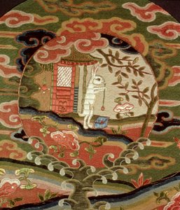 The Tortoise and the Hare (detail) by Japanese School