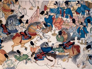 The Horse Show, Battle in Front of a Palace