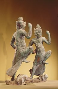 Zao Gongen, Heian Period (gilt bronze)