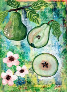 Botanical Pears and Music