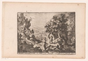 Landscape with the Parable of the Good Samaritan: The Priest and the Levite Pass by the Victim