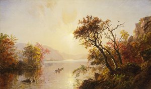 Rowing out of a Cove