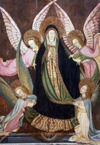The Assumption of the Virgin, altarpiece from Verdu by Jaume Ferrer